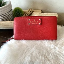 Kate Spade Wilson Road Neda large wallet Red