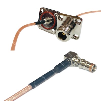 RG316 N Female Flange O-Ring to Fakra Female Angle RF Cable Rapid-SHIP LOT