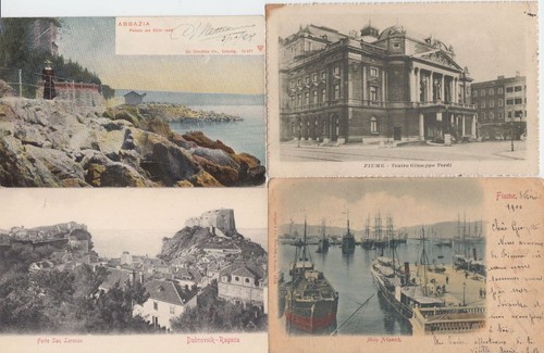 CROACIA 80 Postales Vintage en su mayoría anteriores a 1940 con MEJOR (L3887) - Imagen 6 de 12