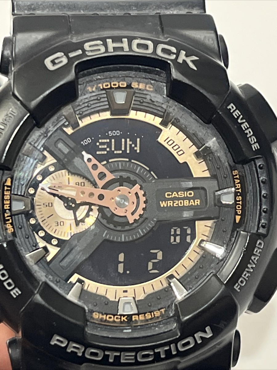 ♡G-SHOCK♡ G-Shock Black x Gold GA-110GB 5146 for sale online | eBay