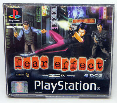 Fear Effect - 4-CD - Shooter Action by Eidos - Sony PlayStation 1 / One PSX PS1