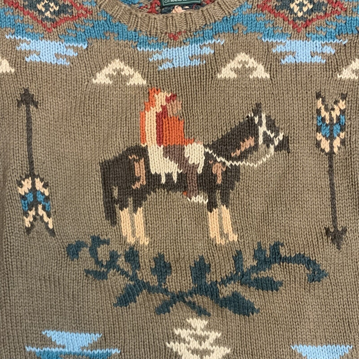 Ralph Lauren Country ニット セーター ネイティブアメリカン Ralph Lauren Country Native Southwestern Cardigan Sweater