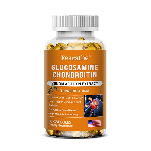 Glucosamin Chondroitin MSM Kurkuma dreifach starke Gelenkstütze - Bild 10 von 11