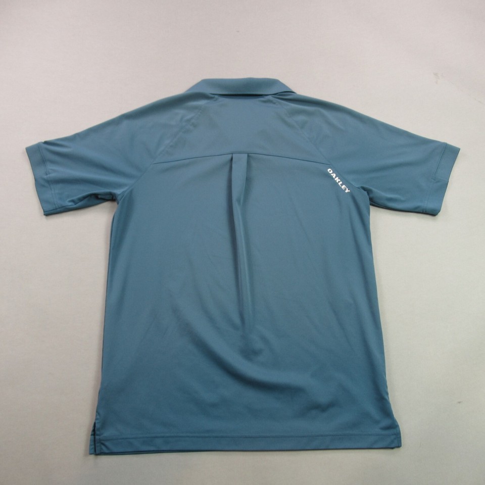 Oakley Shirt Mens Large Short Sleeve Polo Lightweight Adult Tennis Golf