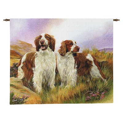 Welsh Springer Spaniel Dogs Art Tapestry Wall Hanging 3298 ...