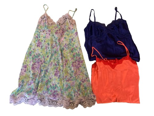 Victorias Secret Lot Of 3 Chemise Gown Size Medium