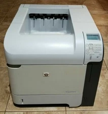 Tested HP LaserJet P4015x WorkGroup Network Laser Printer +Power Cord USB Cable