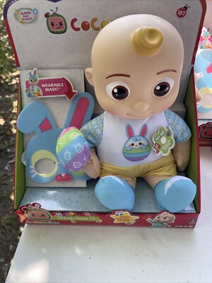 COCOMELON SPRINGTIME JJ Doll Exclusive Sings Easter Mask 2022 New
