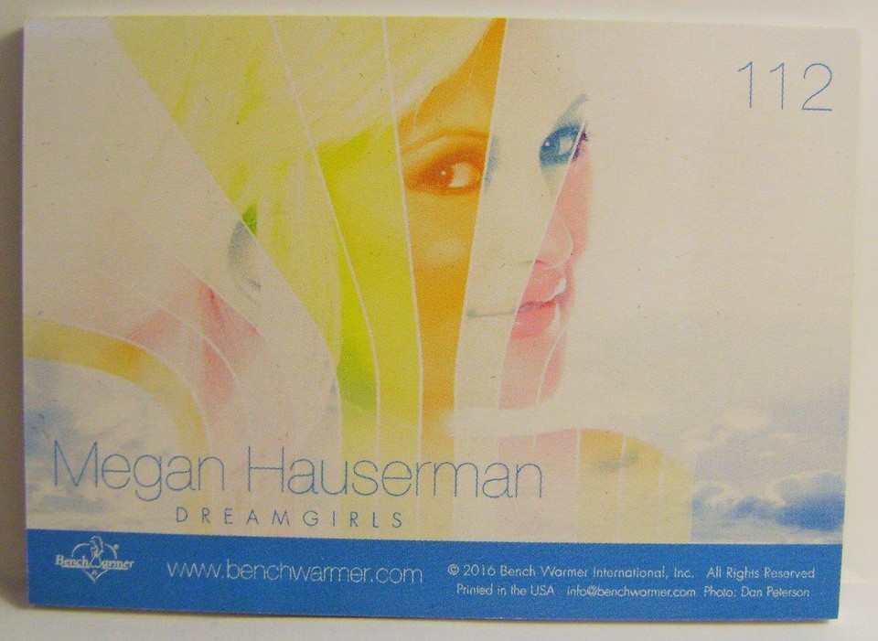 MEGAN HAUSERMAN PLAYBOY PLAYMATE DREAMGIRLS RED 1/1 1OF1 BENCH WARMER 2017 RARE eBay