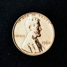 1960 Lincoln Memorial Cent Red Gem High-Grade Proof Combined Shipping !