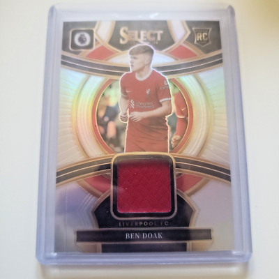 2023-24 Panini Select Ben Doak Liverpool FC Select Swatches Patch RC Rookie