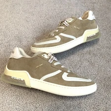 Coach Citysole Court Sneaker With Fur Shade:OAT Women’s Size 9