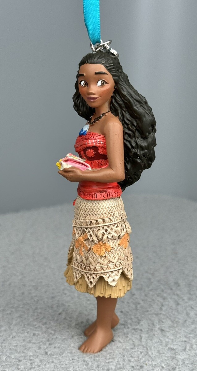 Disney Store Sketchbook Ornament 2017 Princess Moana Holding