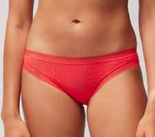 SOMA Stretch Lace Bikini, 45261, Red Vamp, XLarge