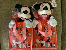 DISNEY VALENTINES PLUSH GIFT SET WITH BAG NEW PICK MICKEY OR MINNIE