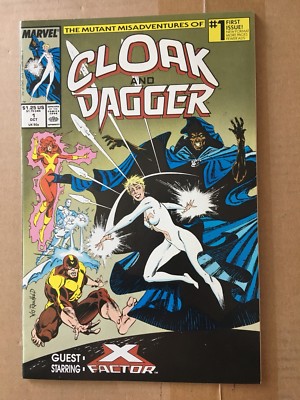 Cloak & Dagger #1 Marvel Comics Book 1st Printing 1988 VF+