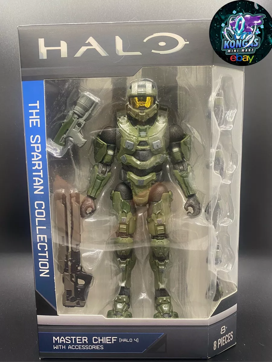 Jazwares MASTER CHIEF Halo 4 Spartan Collection Action Figure Review 