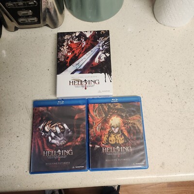 Hellsing Ultimate: Volumes 1-8 I-VIII Blu-ray Box Set (10-Discs, 2006)