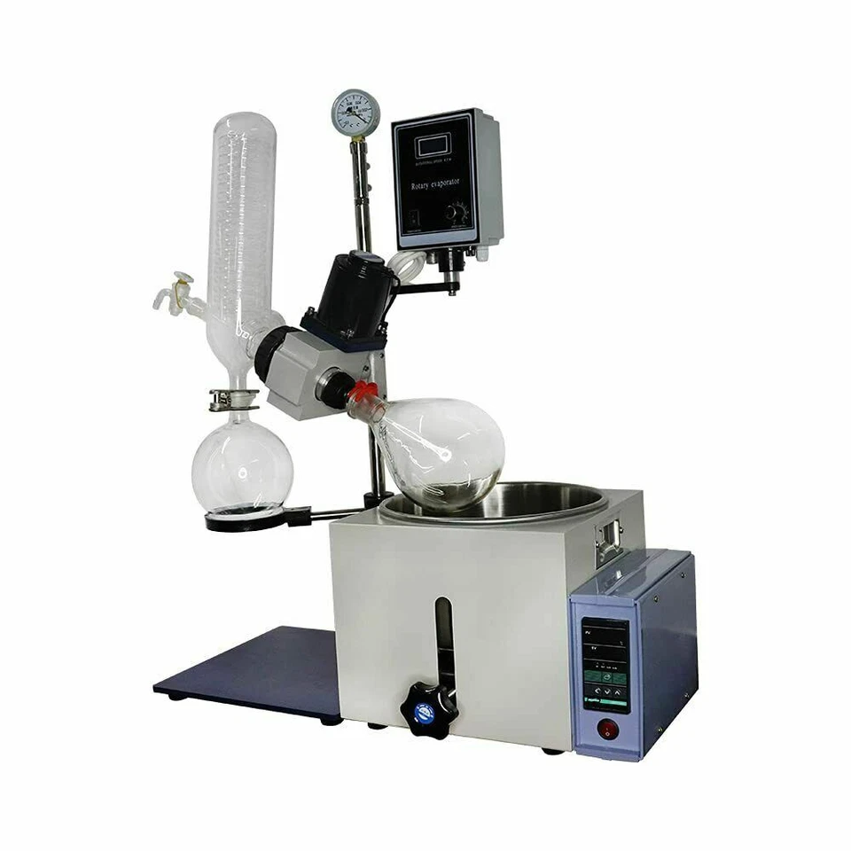 2L Rotationsverdampfer Manuelles Heben Rotary Evaporator Rotovapor RE-201D 220V - Bild 3 von 4
