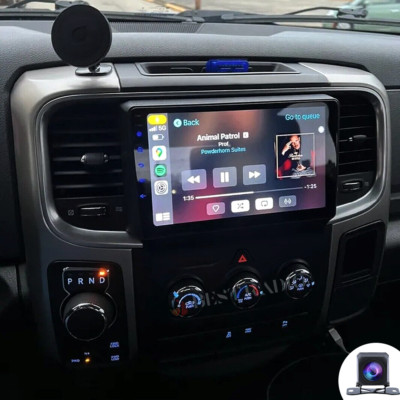 Car Stereo For 2013-18 Dodge Ram 1500 2500 3500 Radio GPS FM RDS Carplay