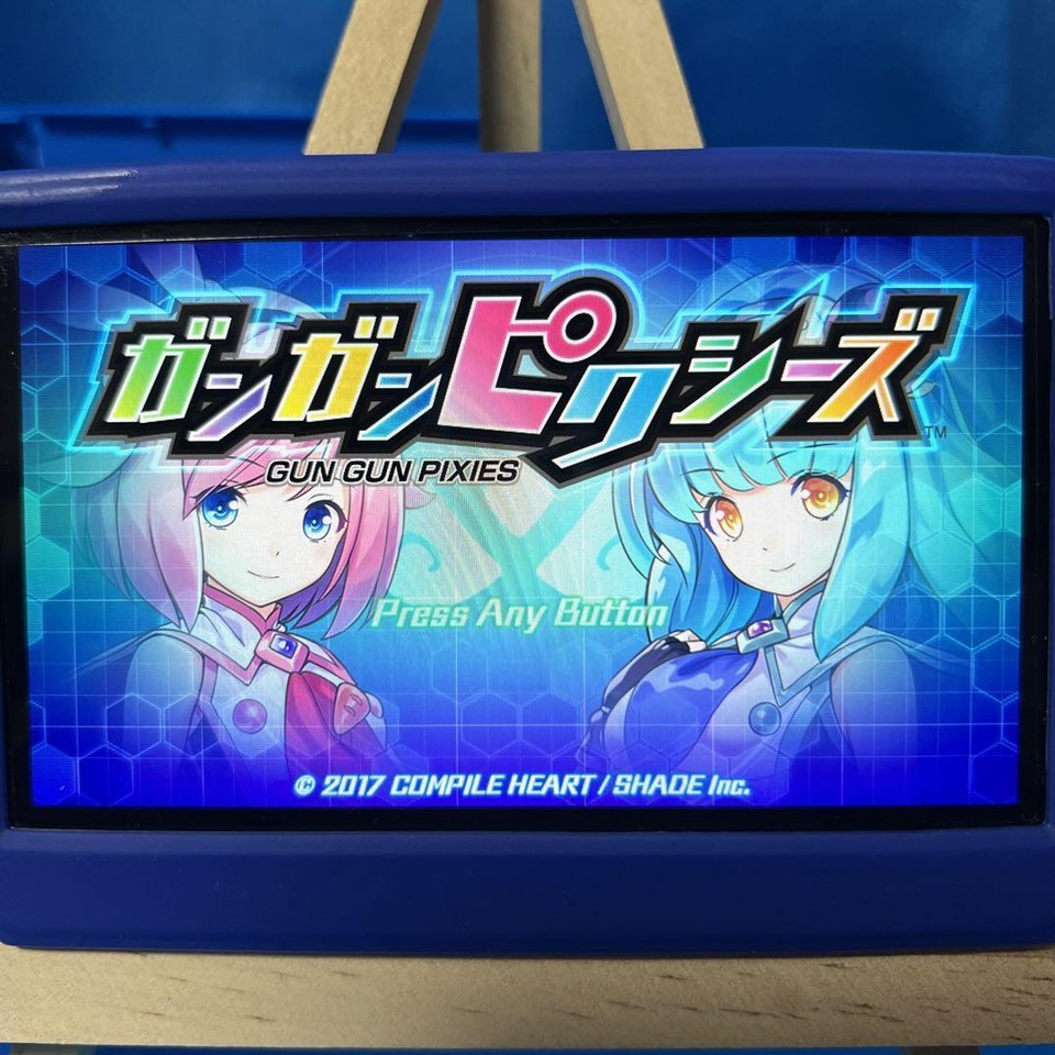 Gun Gun Pixies PS Vita Sony PlayStation Vita Compile Heart With Case