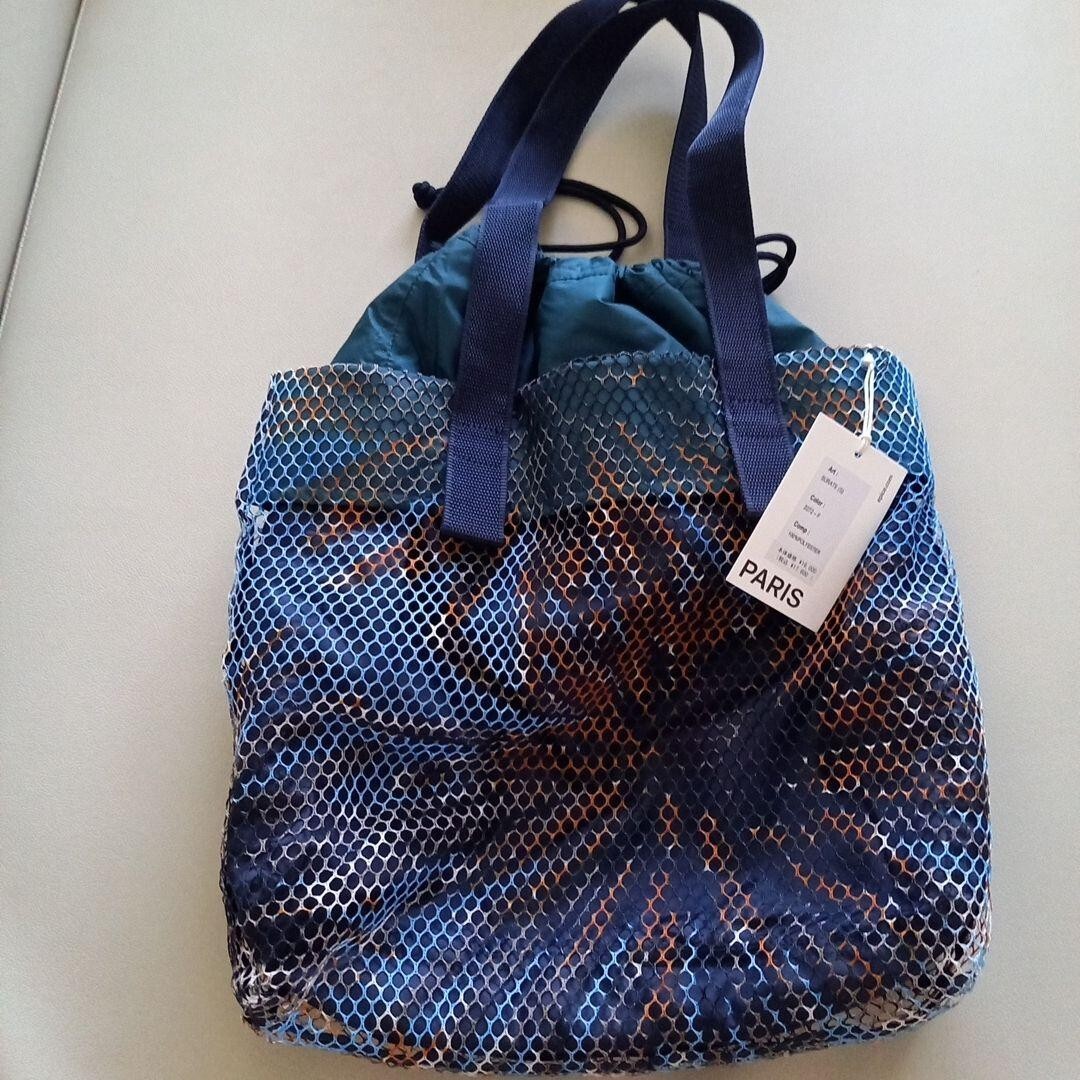 Epice Mesh Tote Bolso de Hombro Bolso de Mano Cartera con Bolso Interior Azul...