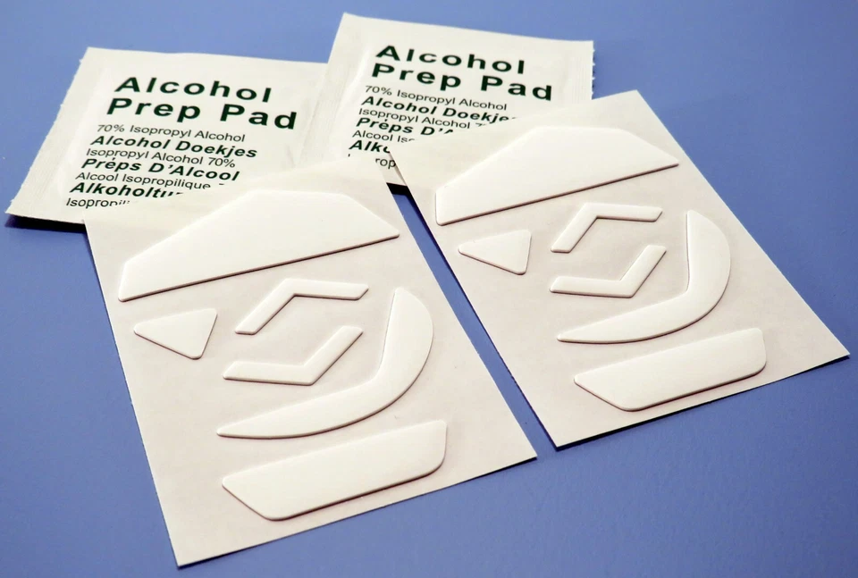 2 Set Gleitpad weiß für Logitech G502 Gaming-Maus Mausfüße, Mausgleiter Mouse - Bild 3 von 4