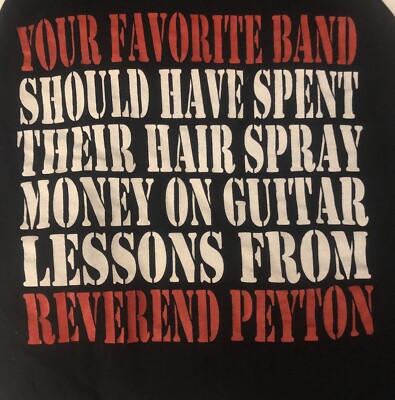 The Reverend Peyton s Big Damn Band small tank top T Rockabilly hilarious south