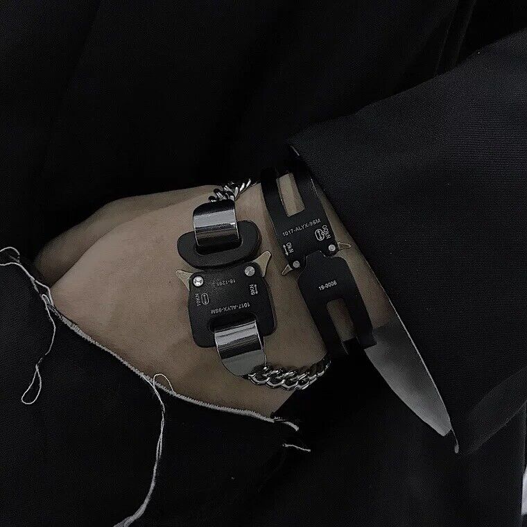 BestEdition 1017 ALYX 9SM Tech wear Space Aluminum Bracelet BestEdition 1017 ALYX 9SM Tech wear Space Aluminum Bracelet