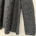 Talbots Shawl Collar Open Front 100% Heathered Blue Cotton Yarn Sweater Sz XS — photo 4