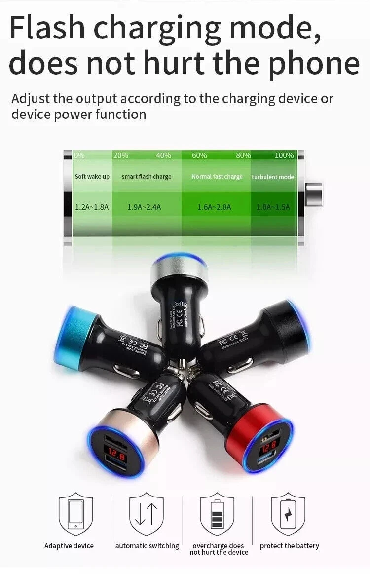 QC Zigarettenanz&uuml;nder USB Ladeger&auml;t 9