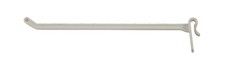 SSWBasics 4 inch White Plastic Hook for Countertop Rack - Pack of 12