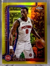 2025-26 Topps Chrome - Jalen Duren #57 Yellow Refractor /275