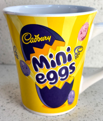 Cadburys Mini Eier Osterbecher Retro - Sammlerstück Tee Kaffee Tasse 2010 