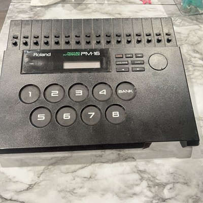 Roland PM-16 Interface Boss MPD-4 MIDI Pad no cord