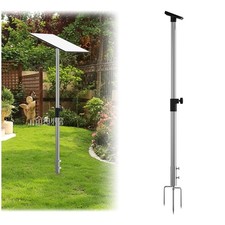 Starlink Gen 3 Pole Mount Kit   Heavy Duty 4.6ft Adjustable Ground Stand with...