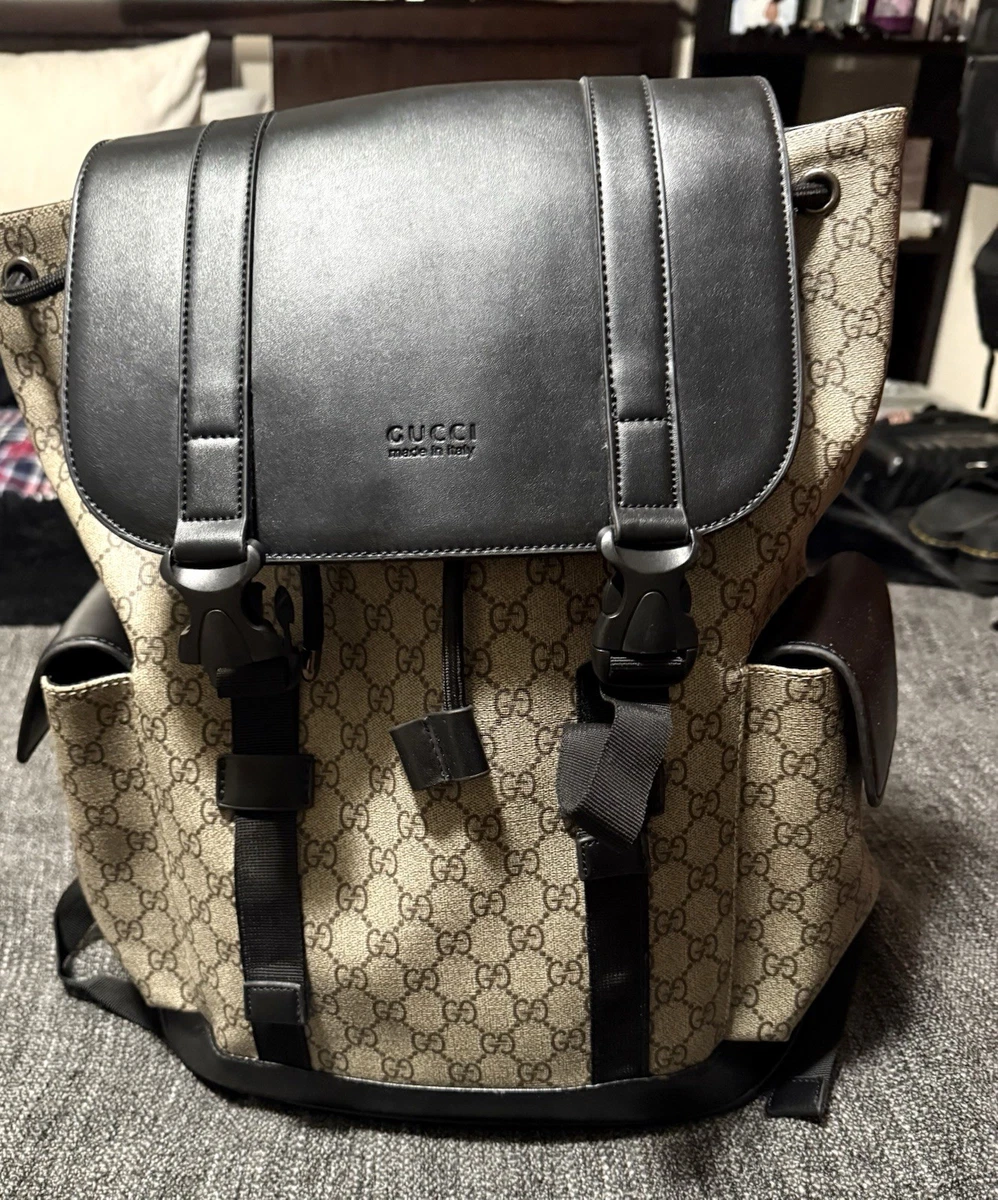 Gucci Leather Exterior Black Bags & Handbags for Women for sale | eBay