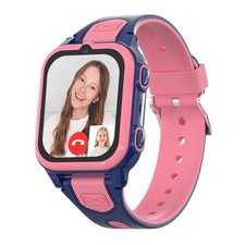 4G Kids Smart Watches Girls with GPS Tracker, 9.45 1.54 0.7 inches, Pink