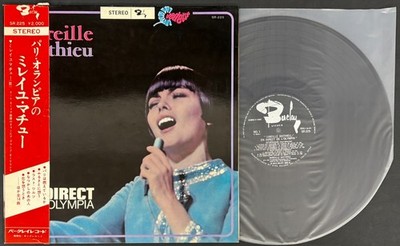 Mireille Mathieu - En Direct De L'Olympia SR-225 JAPAN VINYL OBI LP