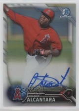 2016 Bowman Chrome Prospects Refractor /499 Victor Alcantara #BCAP-VA Auto ca0