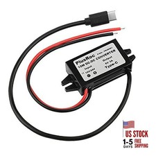 Waterproof 12V/24V to 5V Converter DC-DC Step Down Module USB Type-C Connector