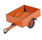 Vintage Dinky Toys No 341 Land Rover Trailer Diecast Orange Color Spares Repairs