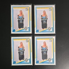 2025 Donruss WNBA Hailey Van Lith Rated Rookie Chicago Sky Card Lot (4)