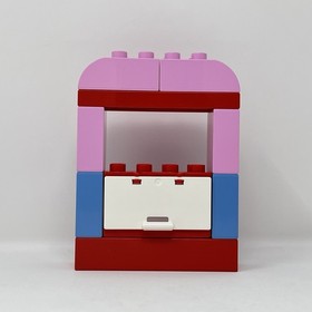 Lego Duplo 10587 Caf Set Figures Food Umbrella No Box or Instructions