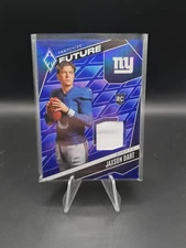Jaxson Dart 2025 Phoenix Blue Franchise Future Rookie Patch RC /199 NY Giants