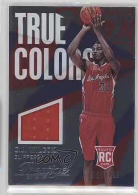 2014-15 Panini Prestige True Colors Materials Plus 38/199 CJ Wilcox #72 0t1