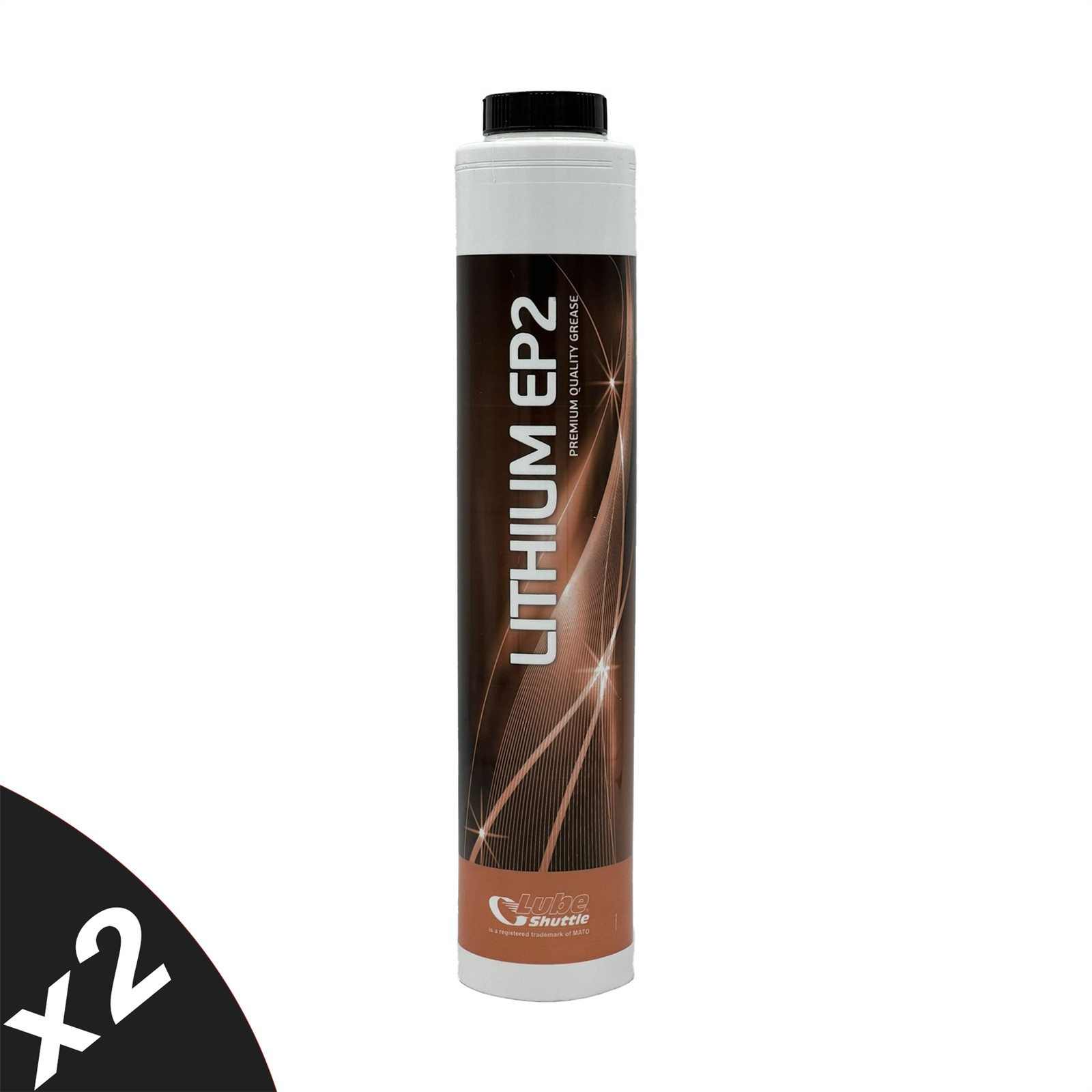 Syntol Lithium EP2 Grease Lube Shuttle Cartridges Multi-Purpose Grease 2x400g