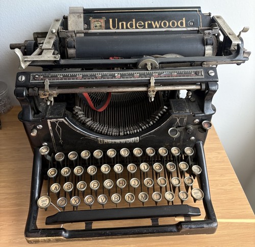 Antique 1920s Underwood No. 5 Standard Typewriter “Model T” | Vintage