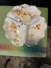 Imperial Bonn Trefoil Serving Dish : c1904 Ludwig Wessel Germany