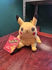 Pikachu Toy 5.5” Vintage Plushie Hasbro 1998 Bean Bag Plush